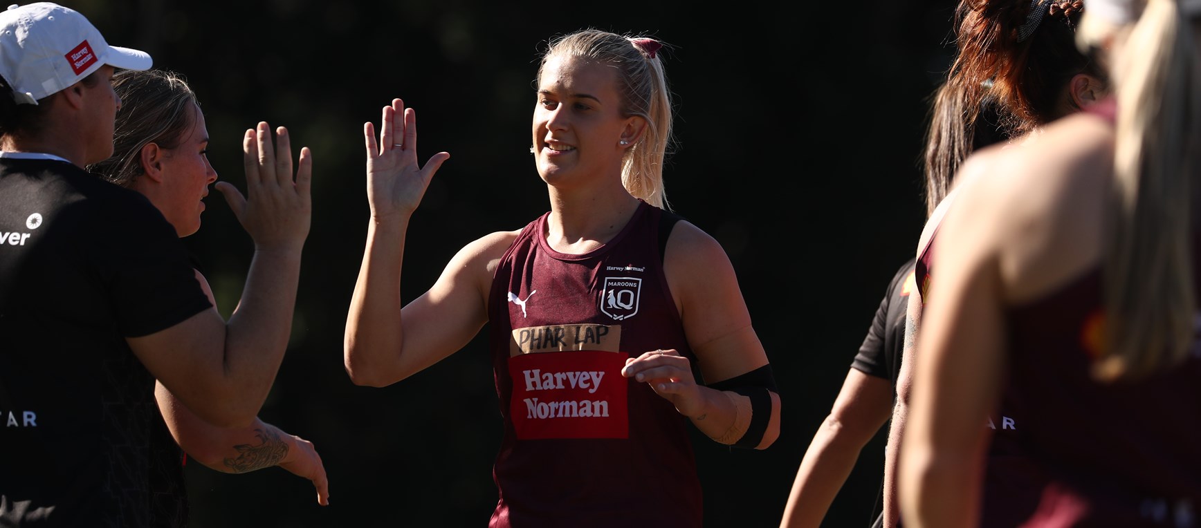 In pictures: Maroons complete final session in Queensland