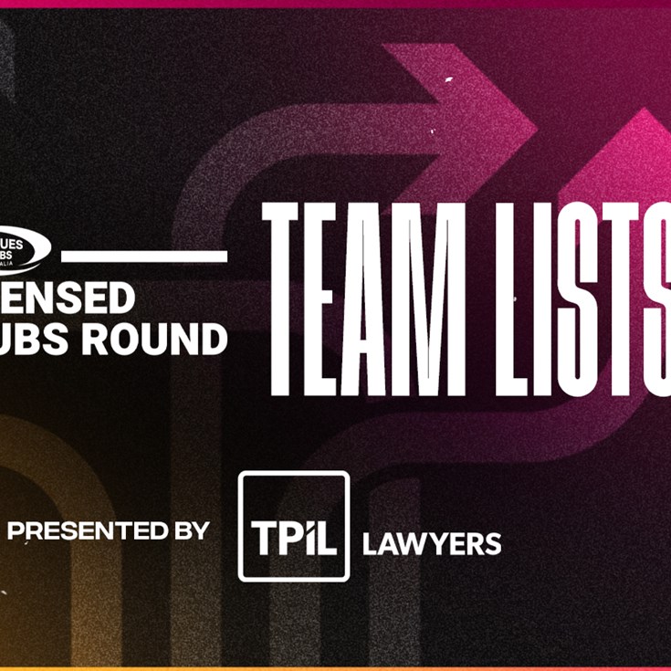 Round 6 BMD Premiership team lists