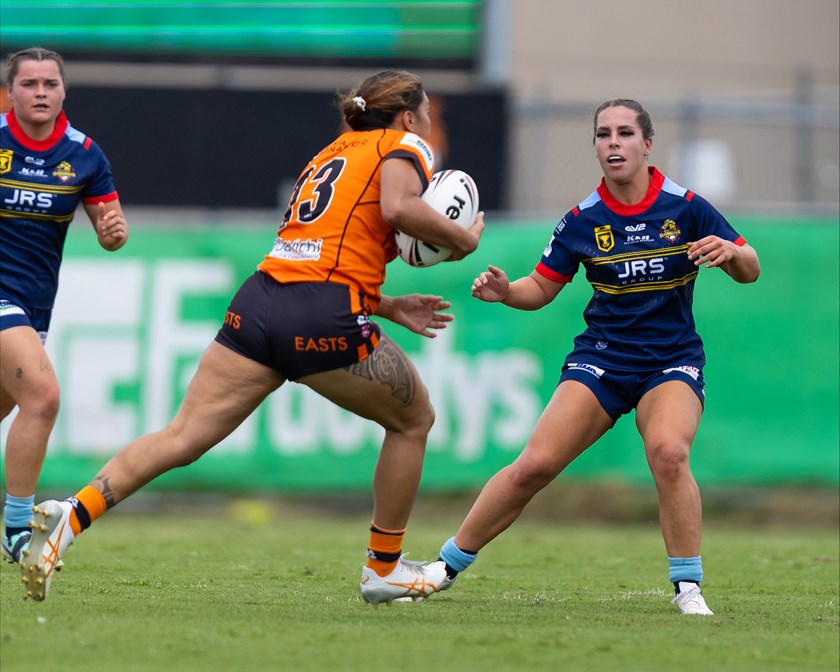 Brisbane Tigers v Western Clydesdales. Photo: Benny Hassum/Western Clydesdales