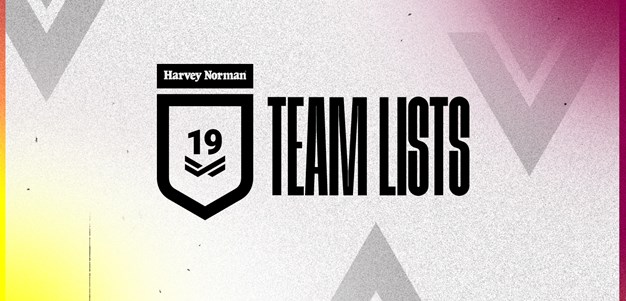 Harvey Norman Under 19 semi-final team lists