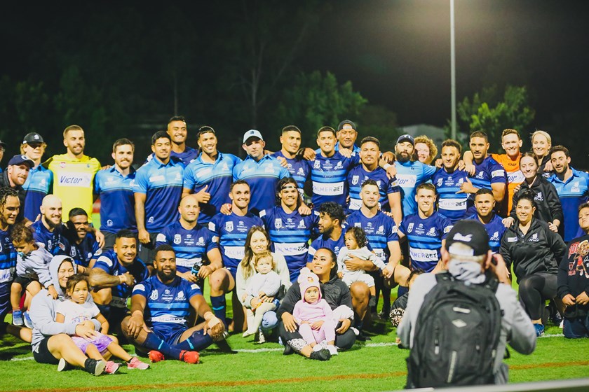 Norths Devils farewelled coach Rohan Smith with a close win. Photo: Colleen Edwards / QRL