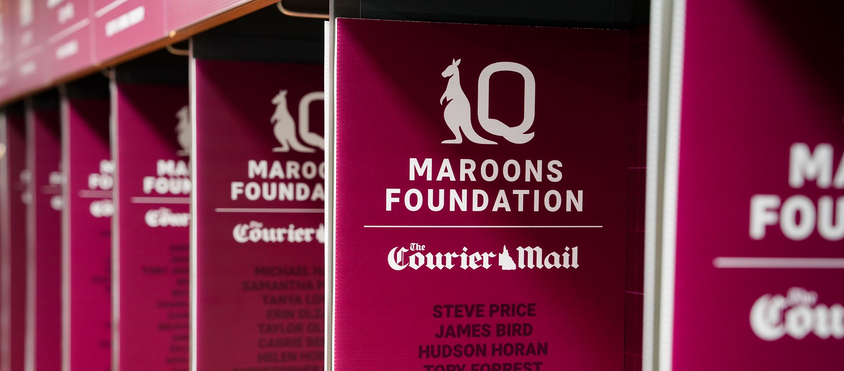 Your Name Etched In Maroon