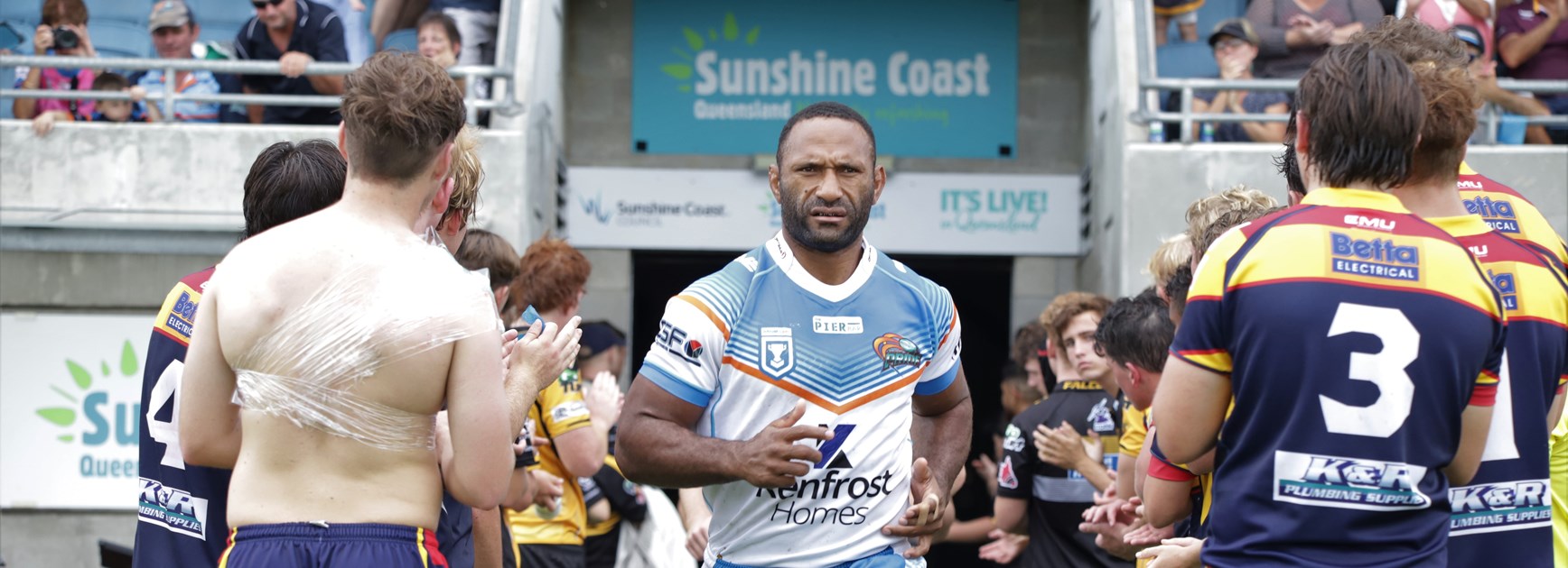 Pride get Round 1 win against Falcons