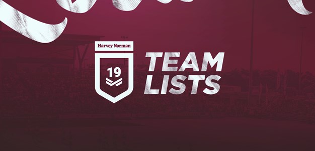Round 7 Harvey Norman Under 19s team lists