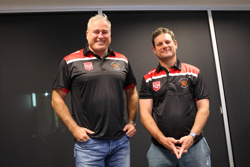 Brisbane men's coaches Ian Turner and Mark Gliddon chose their sides in a draft on June 17.