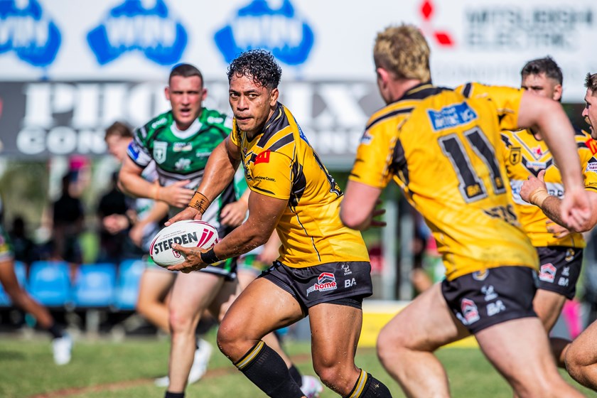 Siolo in action in Round 1 of the 2023 season. Photo: Alix Sweeney/QRL