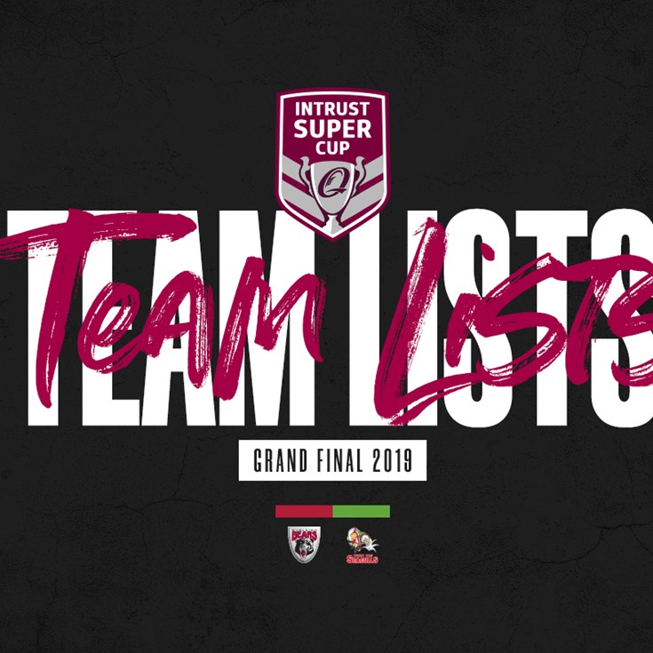 Intrust Super Cup grand final teams