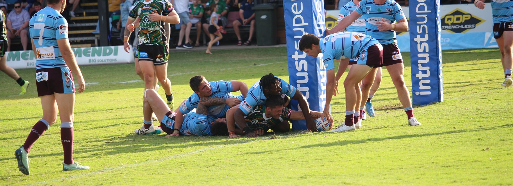 Kaufusi gets a hat-trick as Townsville overpower Capras