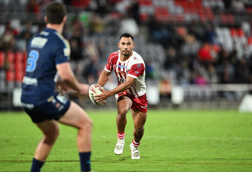 Trai Fuller in Round 14. Photo: Zain Mohammed/QRL