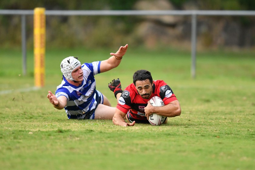 West Brisbane Panthers were merciless against the Hounds last week, winning 60-4. Photos: Vanessa Hafner