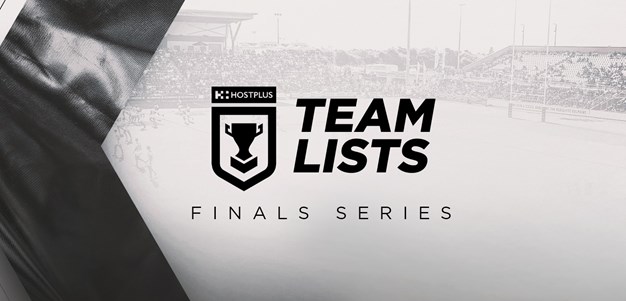 Hostplus Cup Finals Week 1 team lists