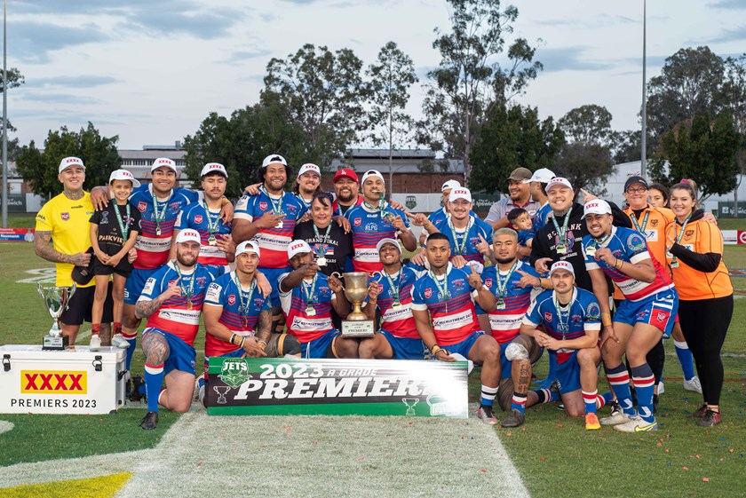 Rugby League Ipswich A grade premiers .Redbank Plains Bears. Photo: Bruce Clayton Photography