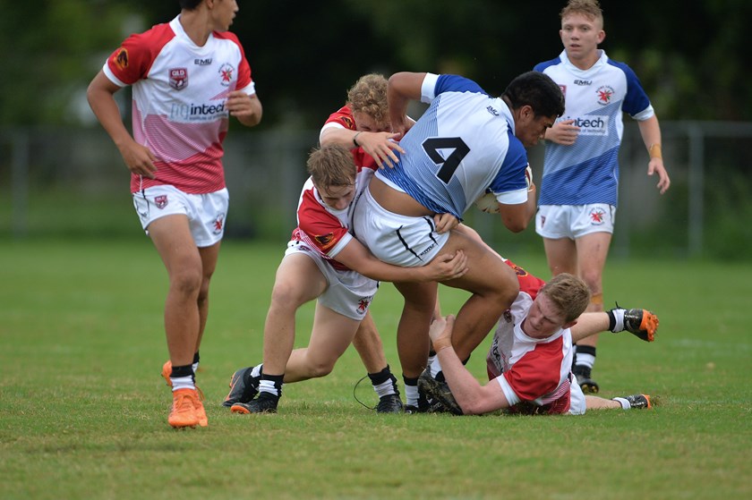 Article photos from the SEQ Under 16 pre-season challenge supplied by Ted Hogan.