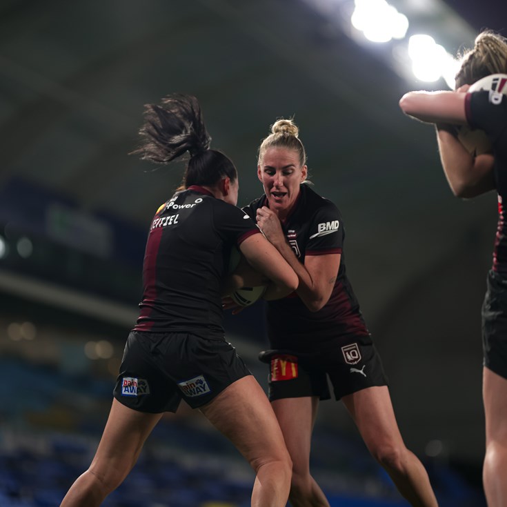 In pictures: Origin prep underway for Maroons