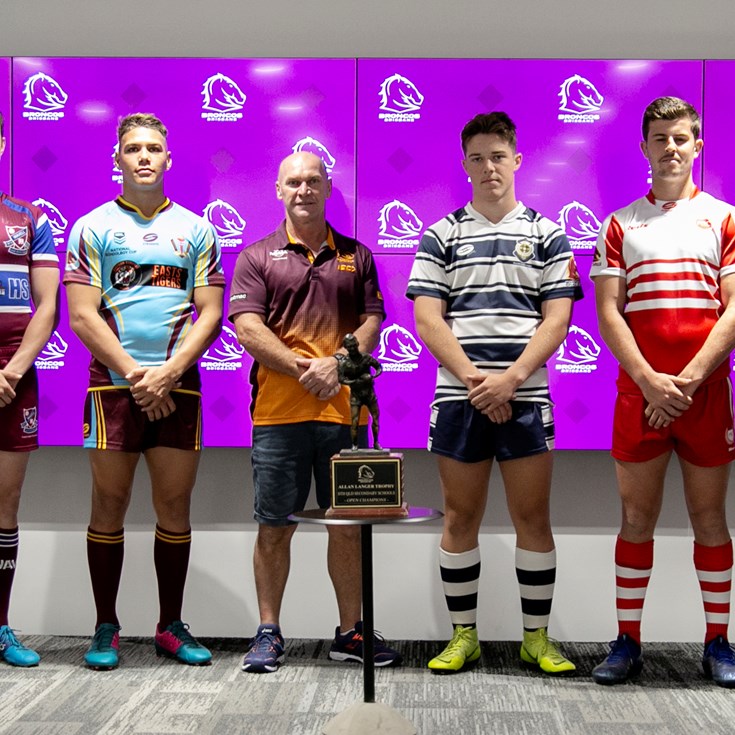 Schoolboys Allan Langer Trophy launched for 2019