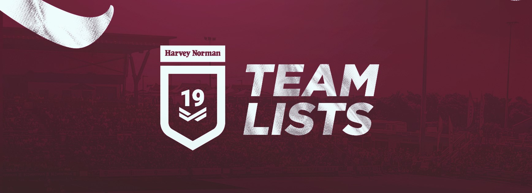 Round 1 Harvey Norman Under 19 team lists