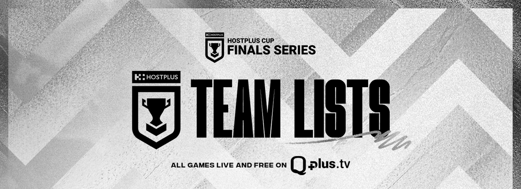Team Lists: Hostplus Cup Finals Week 1