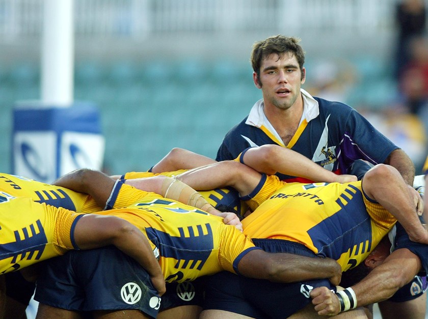 Cameron Smith in 2004. Photo: NRL Images
