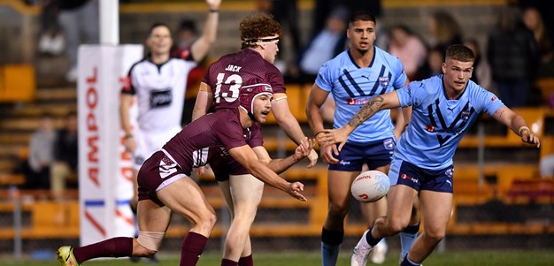 Young Blues overcome Queenslanders in tough match