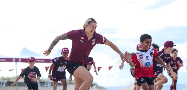 In pictures: Plenty of fun in the sun at Maroons fan day