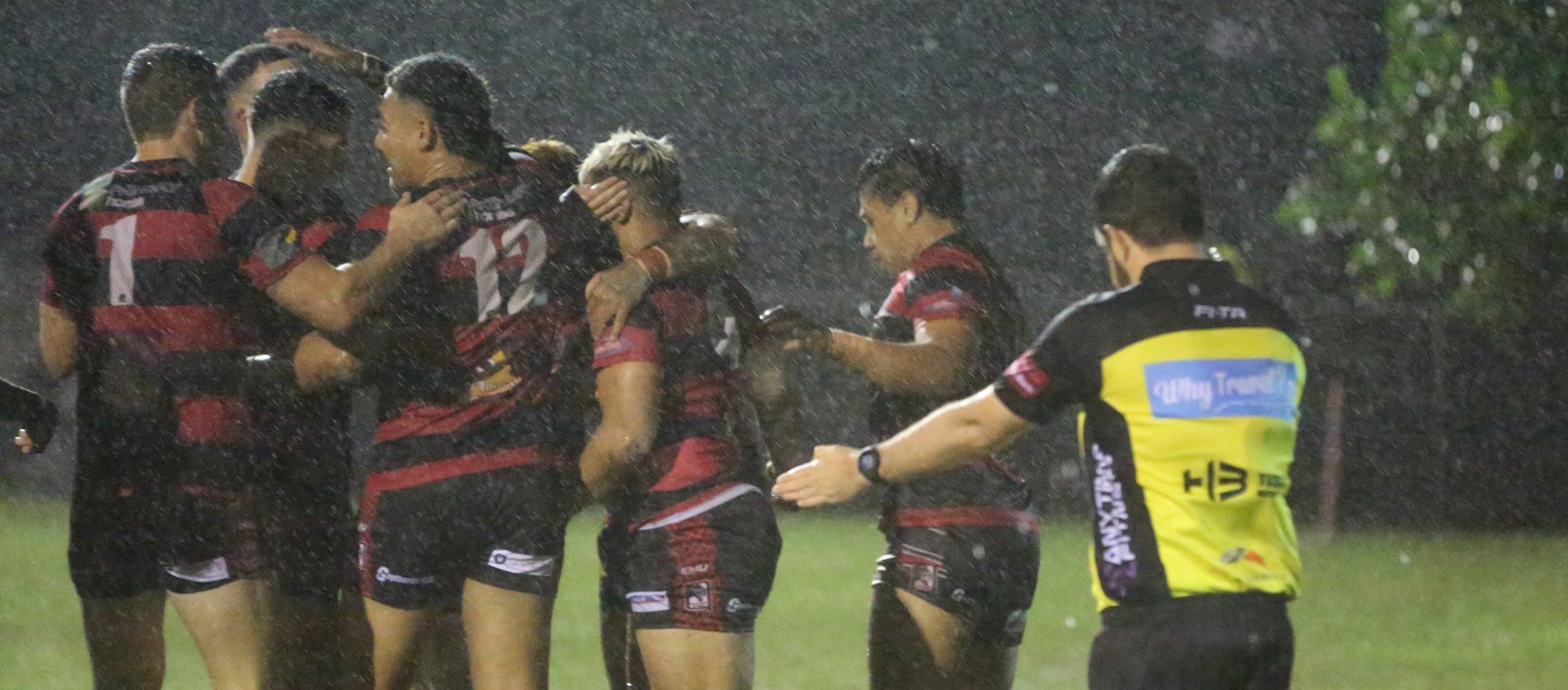 In pictures: Panthers defy downpour to cage Roosters