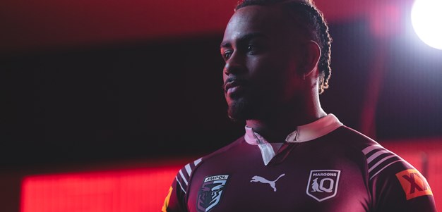 Yes Mam: Early arriver Ezra keen to make most of Maroons camp