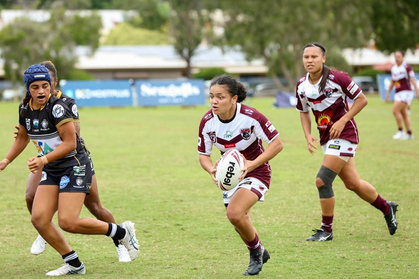 Chante Temara in action for Burleigh. Photo: Rikki-Lee Arnold/QRL