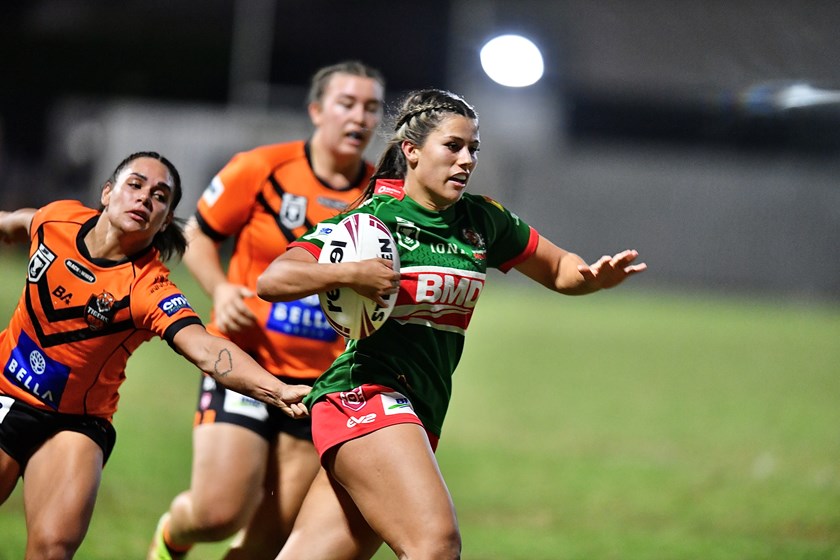 Wynnum Manly in action in Round 4. Photo: Vanessa Hafner/QRL