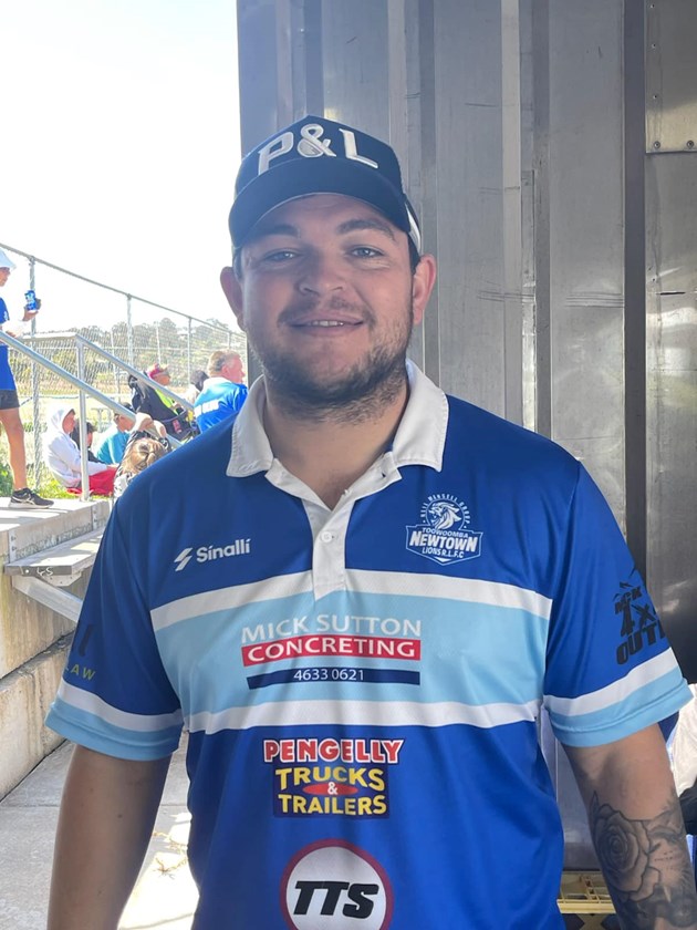 Ash Taylor in Newtown kit.