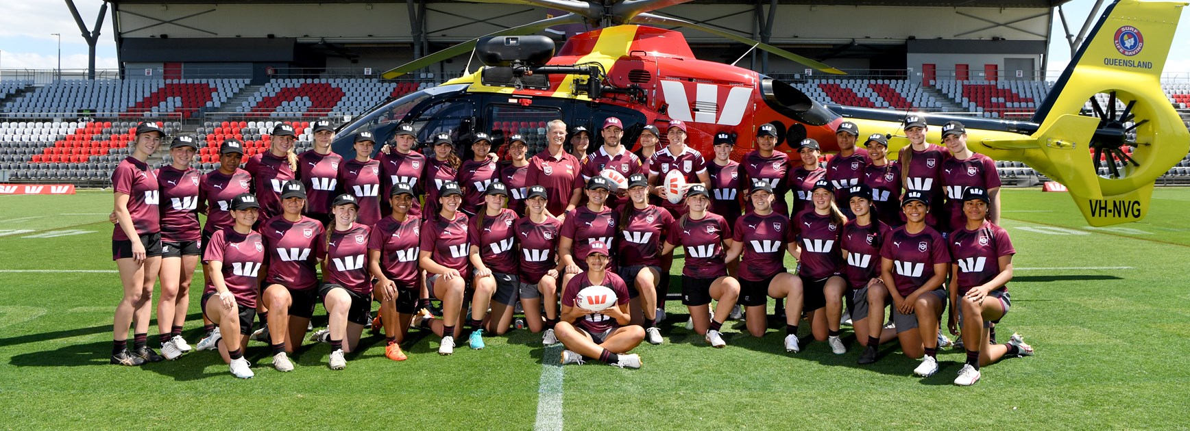 Westpac and QRL get excited for Maroons shield tour