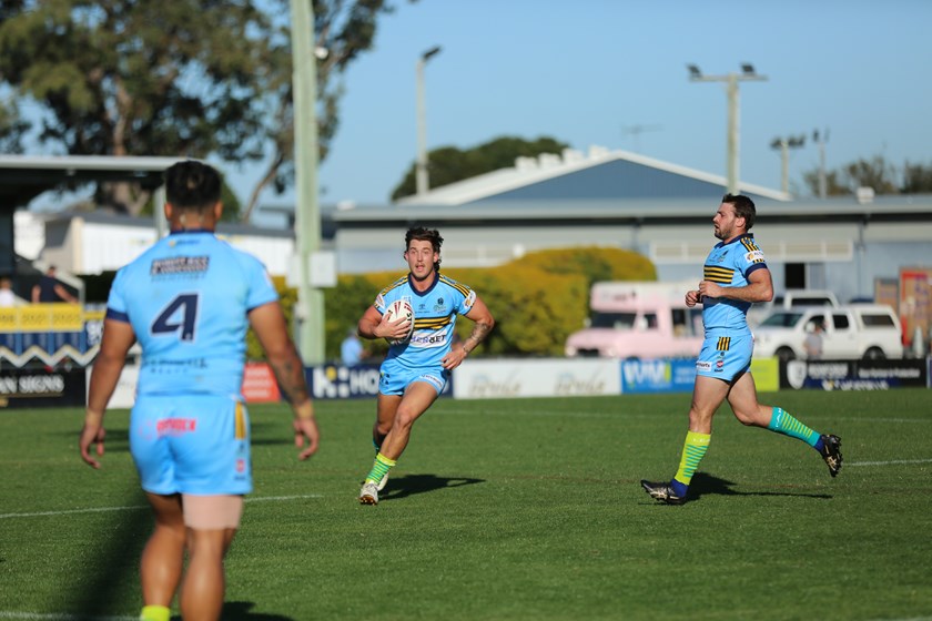 Zach Brooks in action. Photo: Rikki-Lee Arnold/QRL