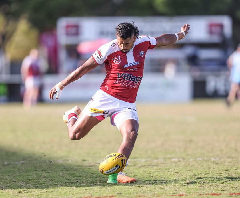 Brenton Baira in action. Photo: Dylan Parker/QRL