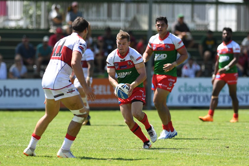 Wynnum Manly Seagulls halfback Sam Scarlett.