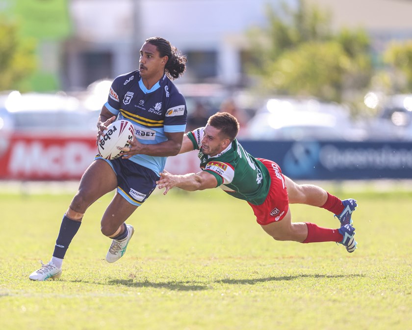Wynnum Manly Seagulls v Sunshine Coast Falcons. Photo: Dylan Parker/QRL