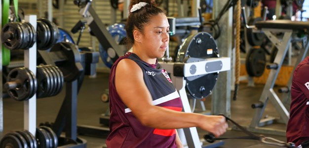 Mato almost misses her Maroons moment