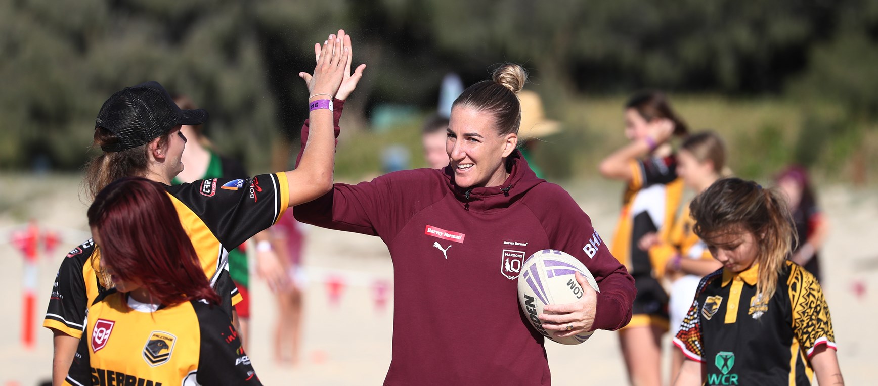 In pictures: Harvey Norman Queensland Maroons Fan Day
