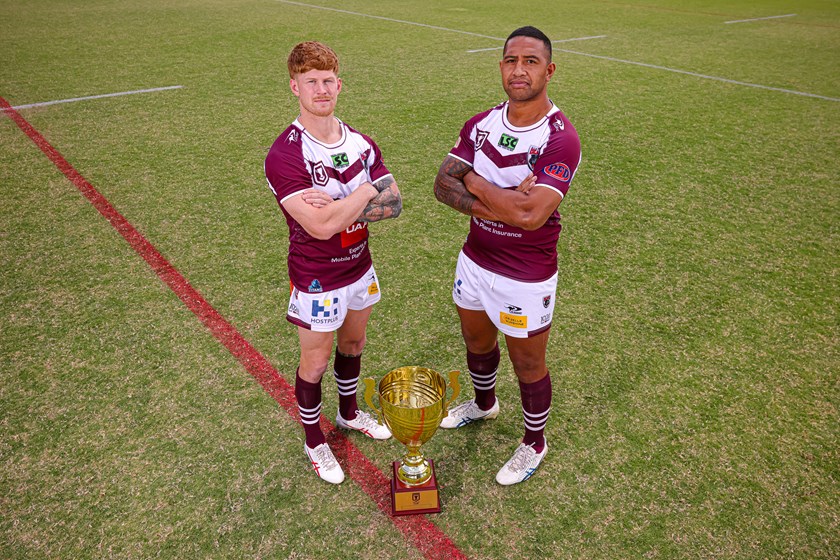 Guy Hamilton and Sami Sauiluma. Photo: Erick Lucero/QRL