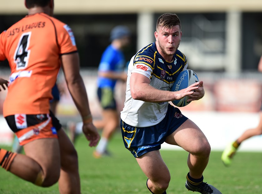 Jai Arrow playing for Norths Devils. Photo: QRL