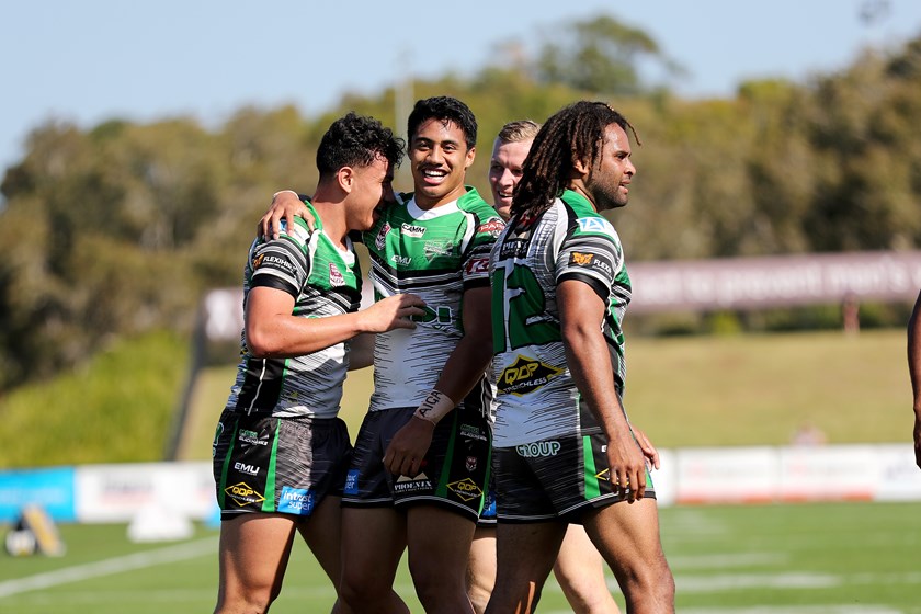 Murray Taulagi with Townsville Blackhawks. Photo: QRL