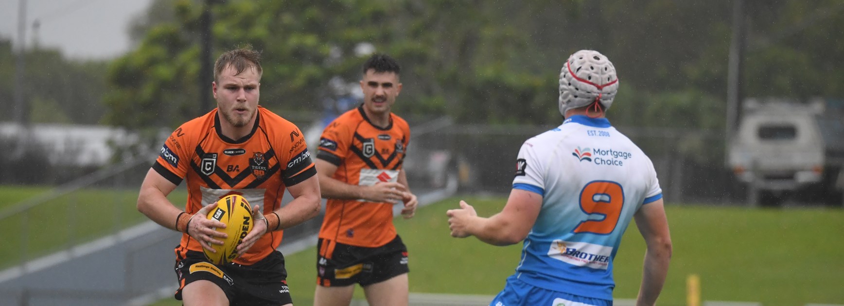 Casey Morgan in action for the Brisbane Tigers Hastings Deering Colts. Photo: Margaret Keates/Brisbane Tigers
