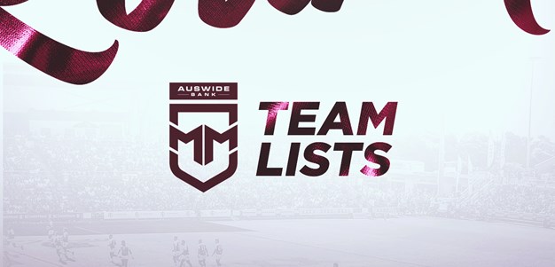 Round 3 Auswide Bank Mal Meninga Cup team lists