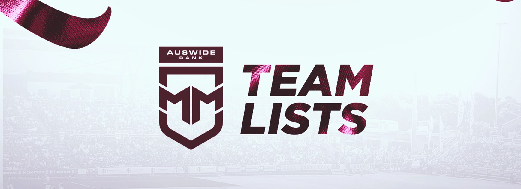Round 3 Auswide Bank Mal Meninga Cup team lists