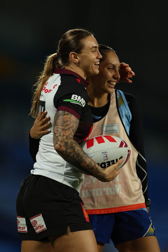 Julia Robinson and Montaya Hudson. Photo: Gaby Barns/QRL