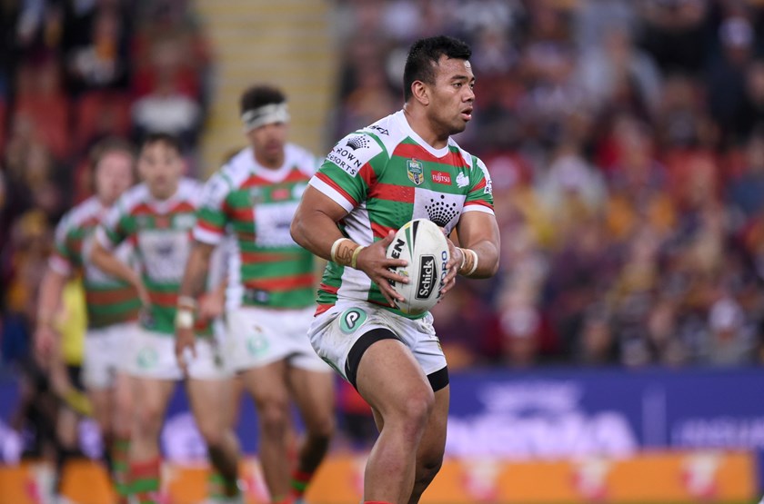 Richie Kennar in action for the Rabbitohs in 2018. Photo: NRL Images
