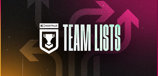 Round 5 Hostplus Cup team lists