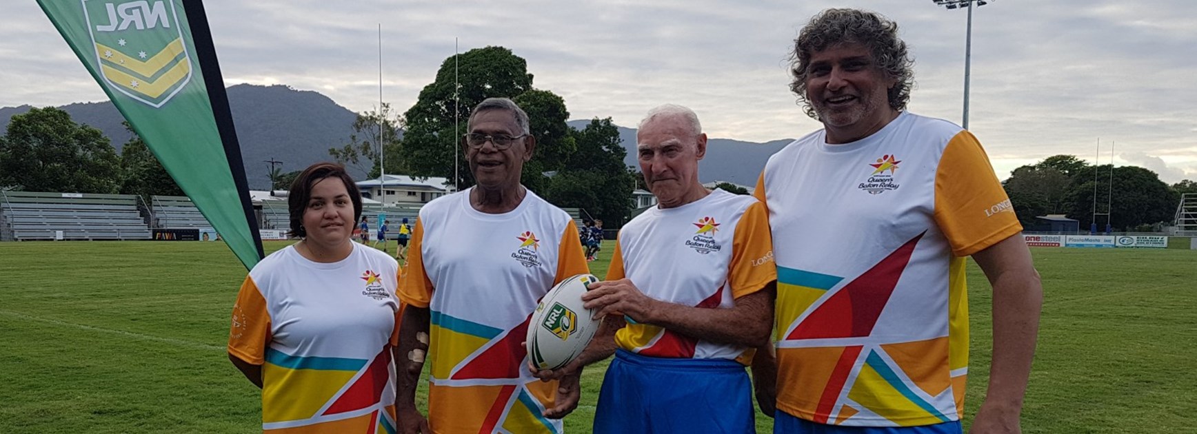 Rugby league identities honoured in Baton Relay