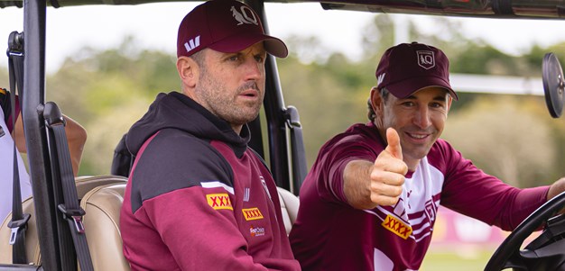 In pictures: Maroons fire at Saturday session