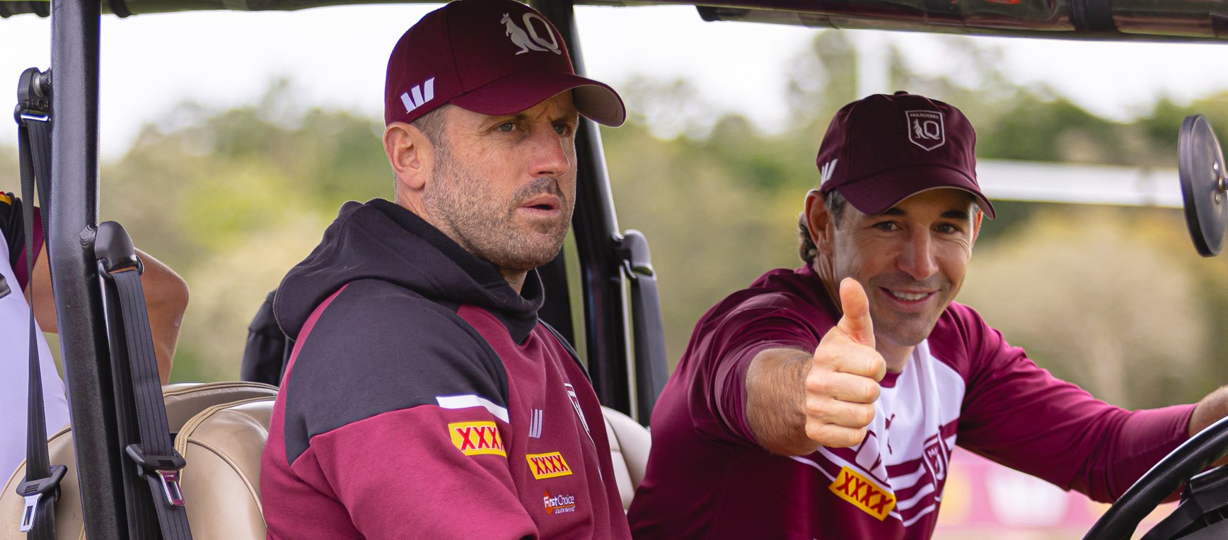 In pictures: Maroons fire at Saturday session