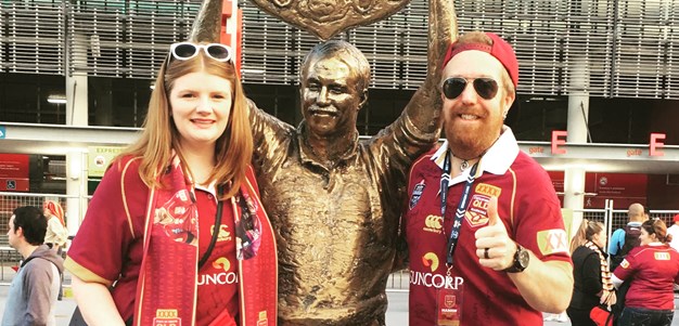 Have we found Queensland Maroons' biggest fan?
