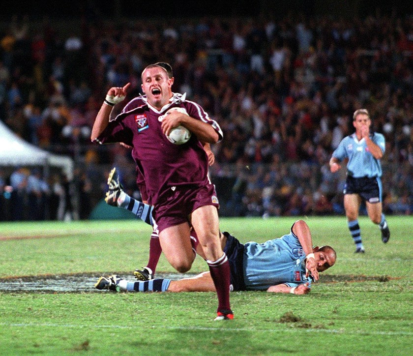 In 2001. Photo: NRL Images